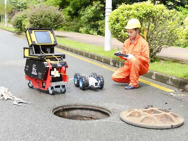 突泉管道机器人检测