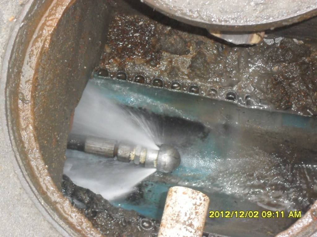 突泉污水管道高压清洗