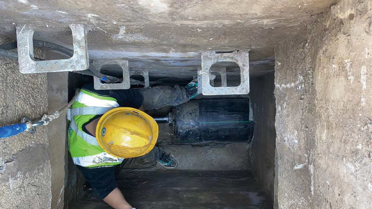 突泉HDPE短管内衬法